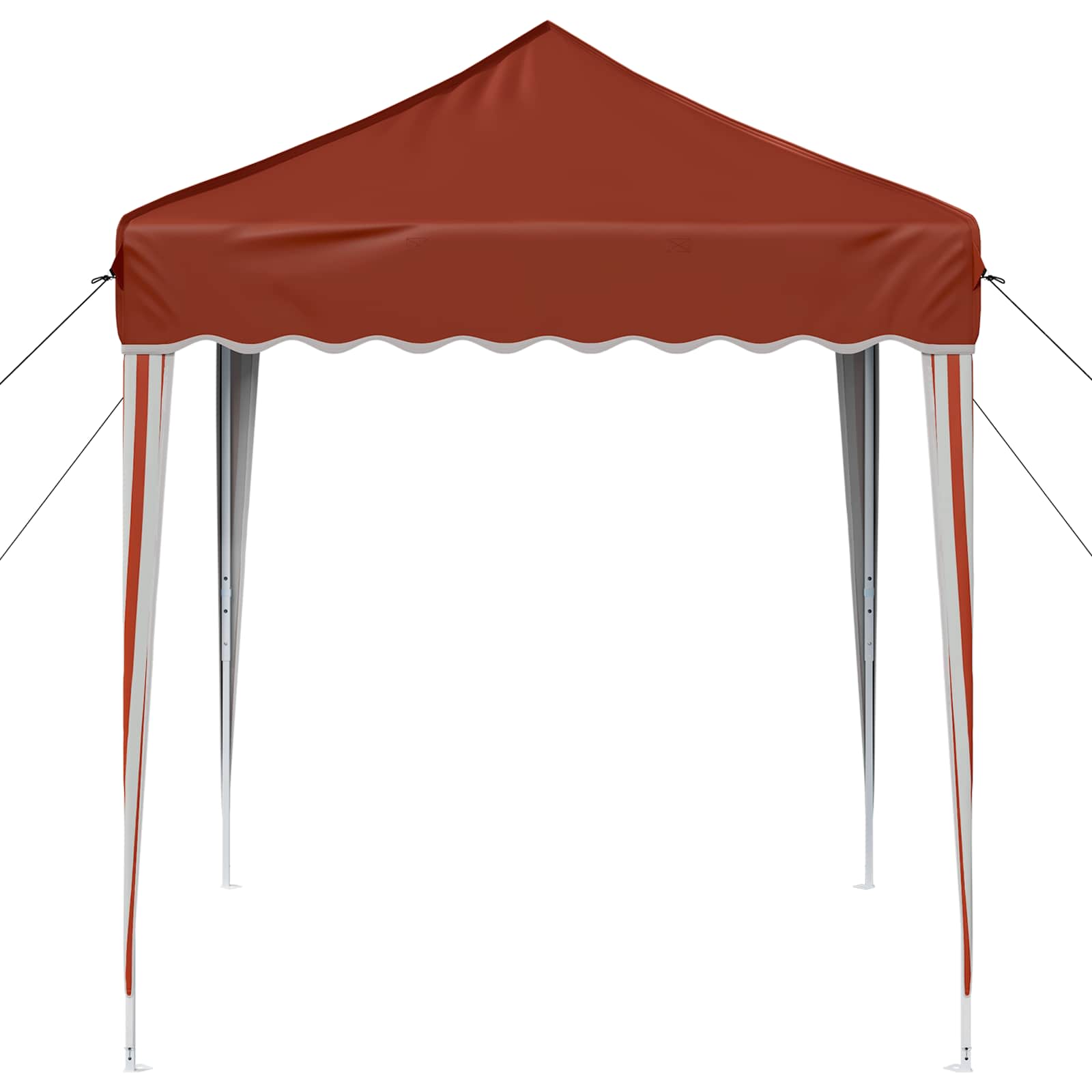 vidaXL Namiot imprezowy rozkładany 195 x 195 x 245 cm terakota