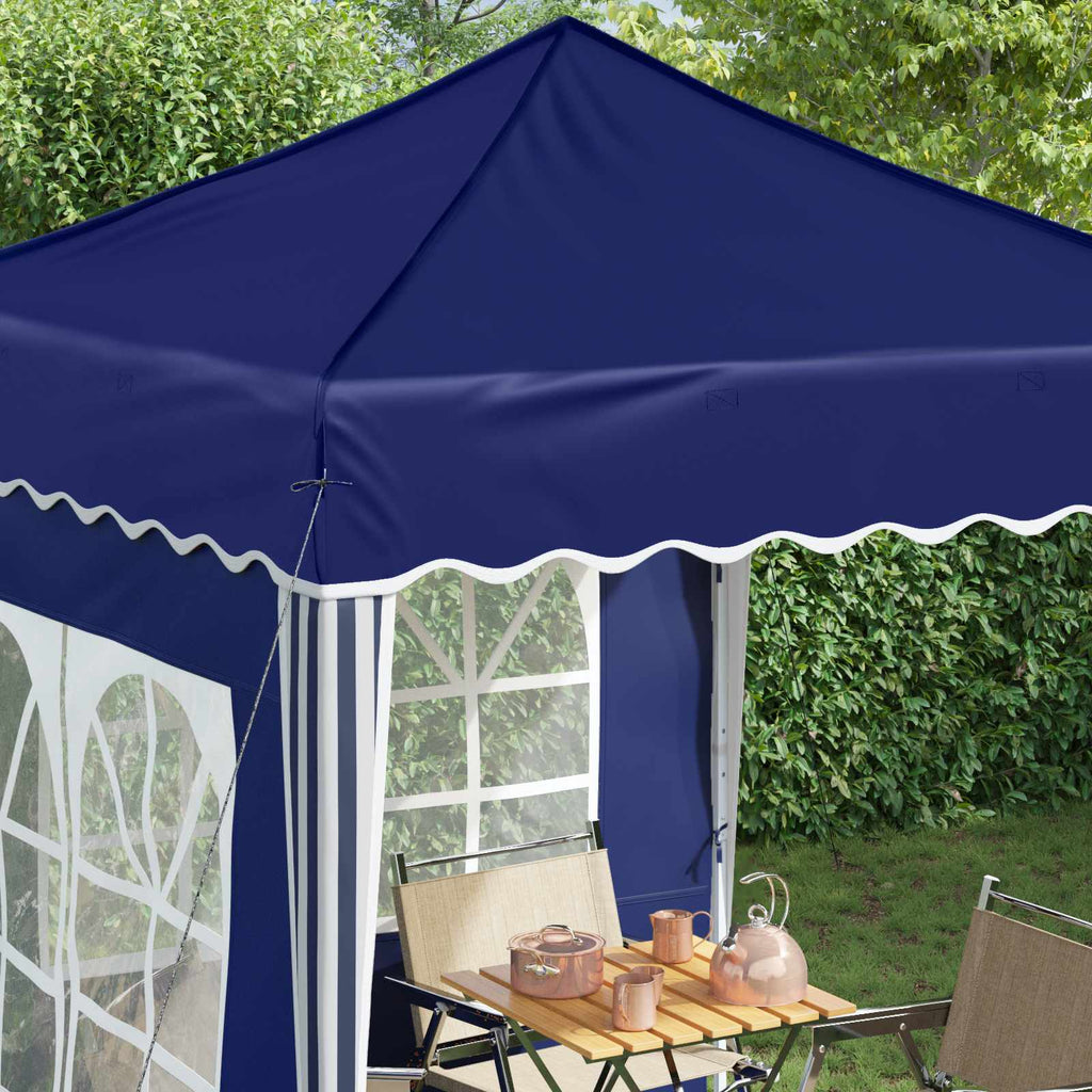 vidaXL Namiot imprezowy rozkładany 195 x 195 x 245 cm niebieski
