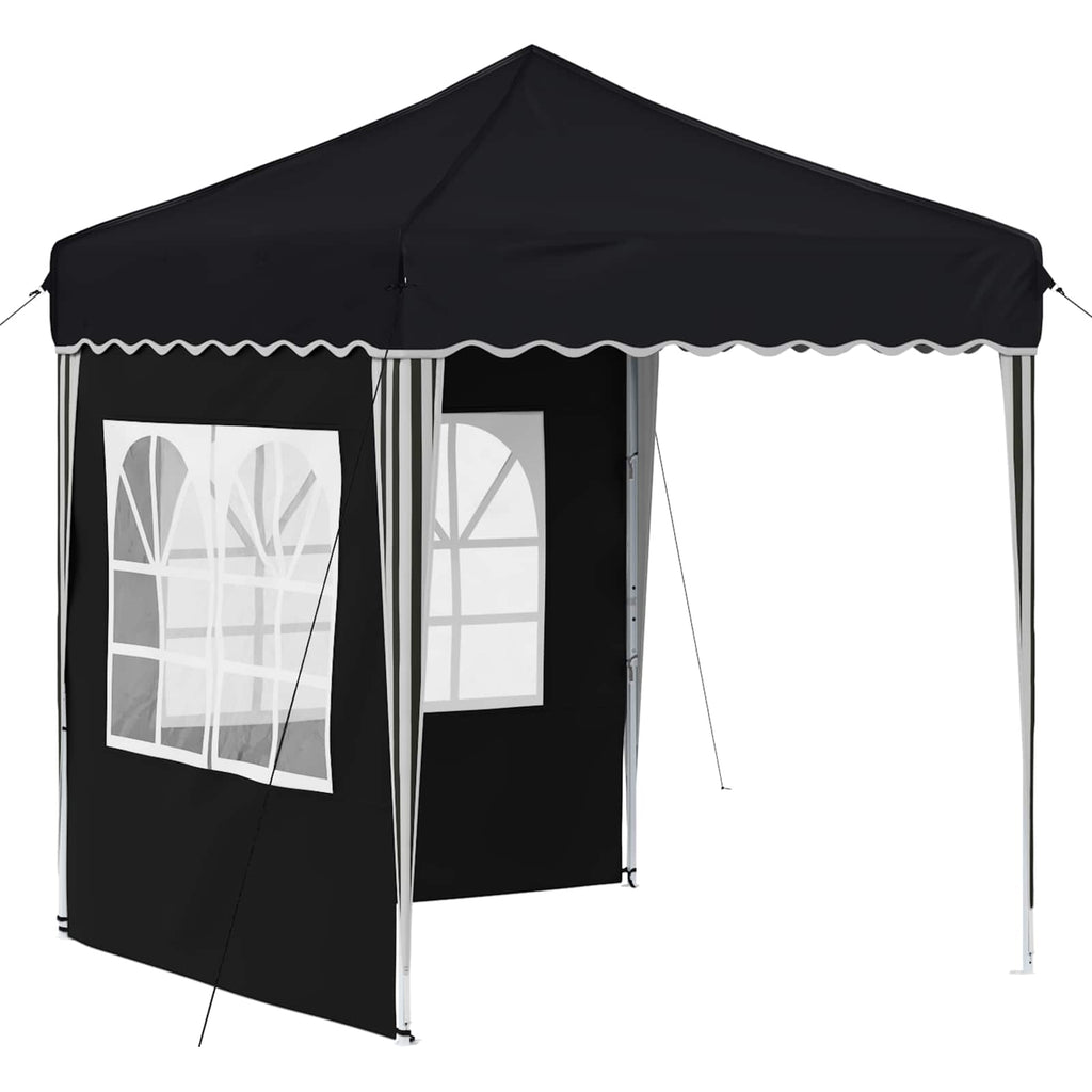 vidaXL Namiot imprezowy rozkładany 195 x 195 x 245 cm antracytowy