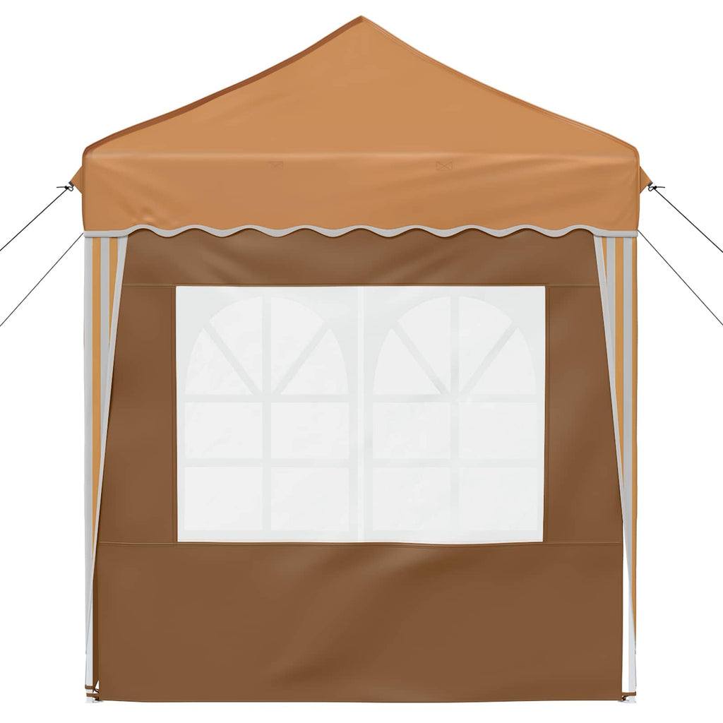 vidaXL Namiot imprezowy rozkładany 195 x 195 x 245 cm Beżowy