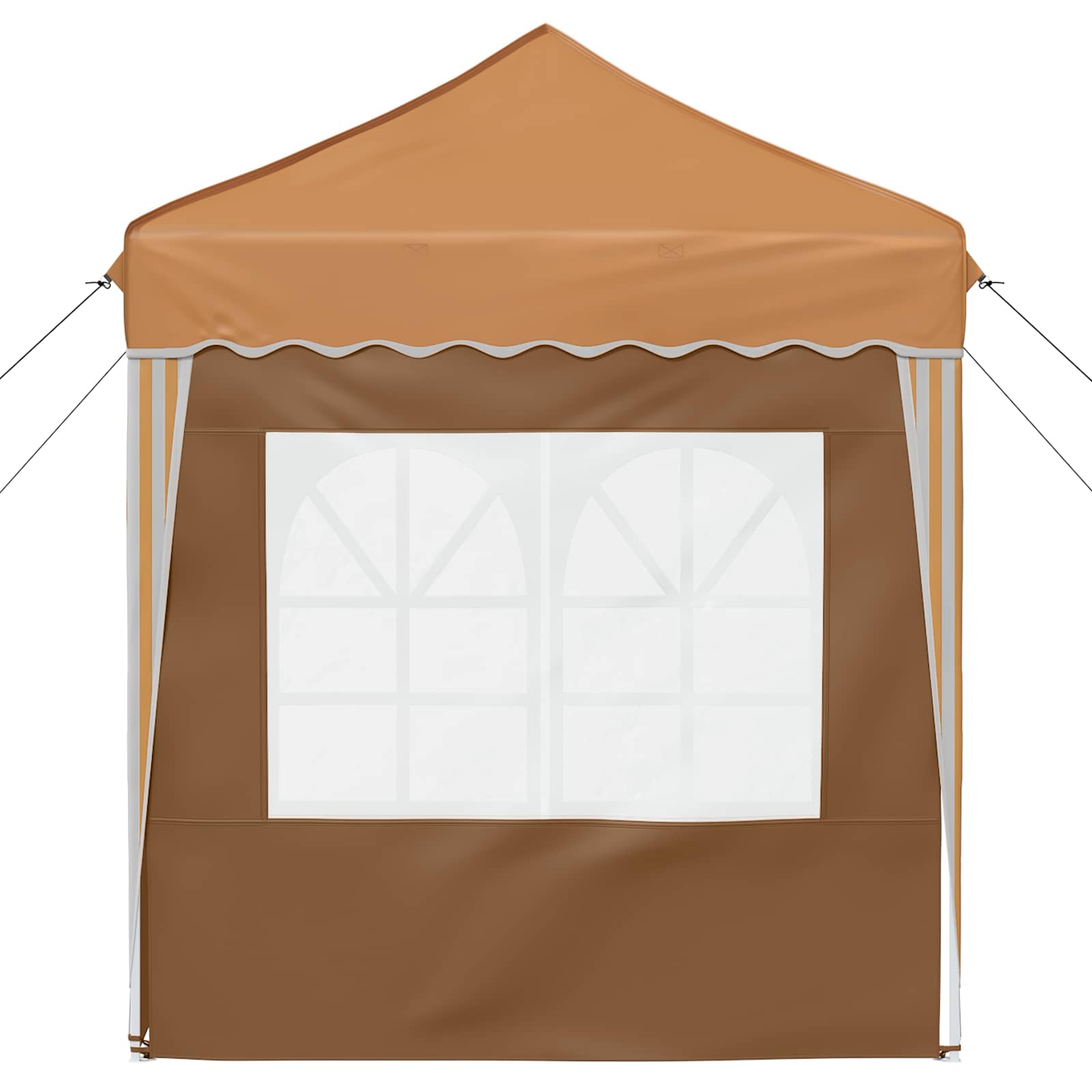 vidaXL Namiot imprezowy rozkładany 195 x 195 x 245 cm Beżowy