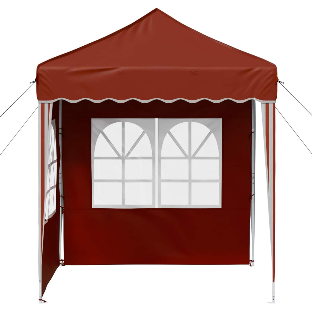 vidaXL Namiot imprezowy rozkładany 195 x 195 x 245 cm terakota
