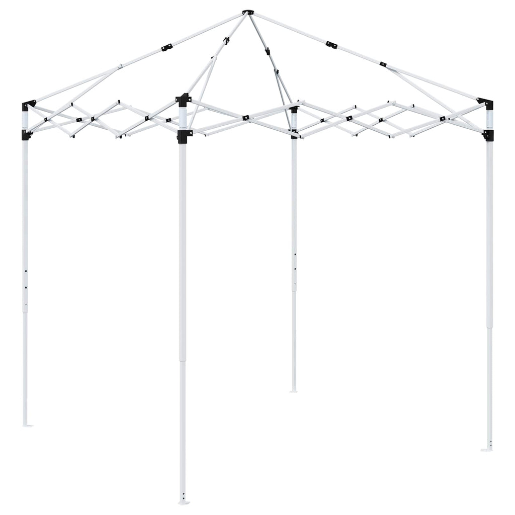 vidaXL Namiot imprezowy rozkładany 195 x 195 x 245 cm kremowy