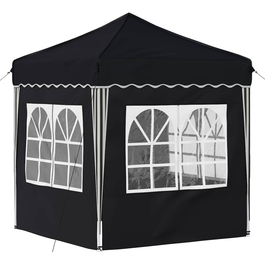 vidaXL Namiot imprezowy rozkładany 195 x 195 x 245 cm antracytowy