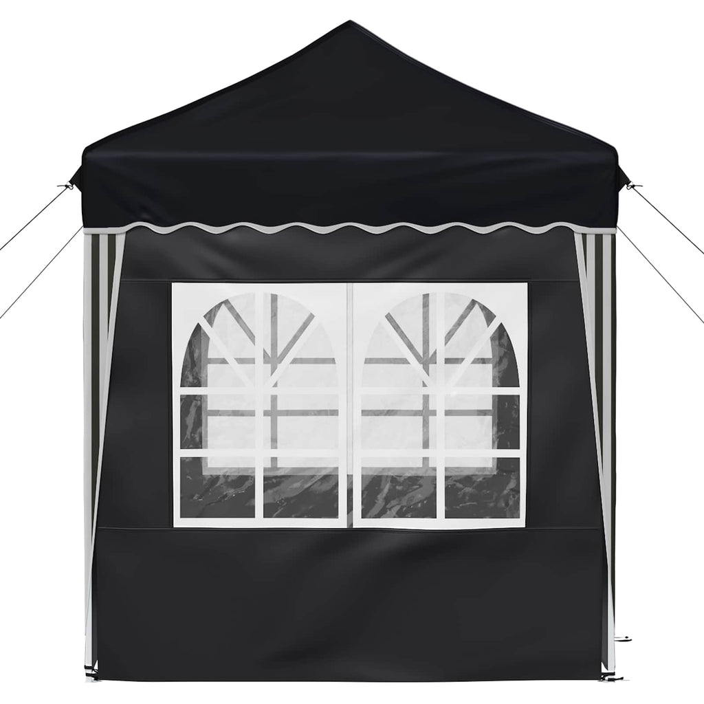 vidaXL Namiot imprezowy rozkładany 195 x 195 x 245 cm antracytowy
