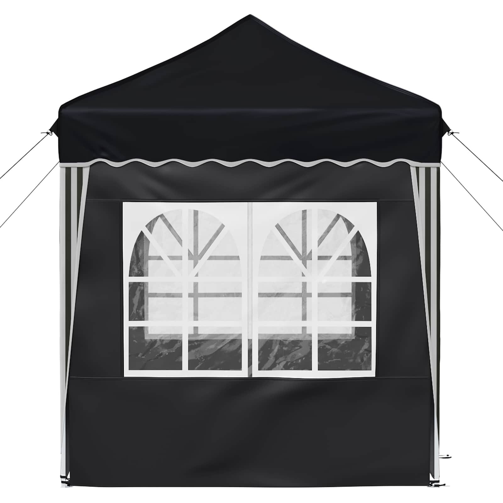 vidaXL Namiot imprezowy rozkładany 195 x 195 x 245 cm antracytowy