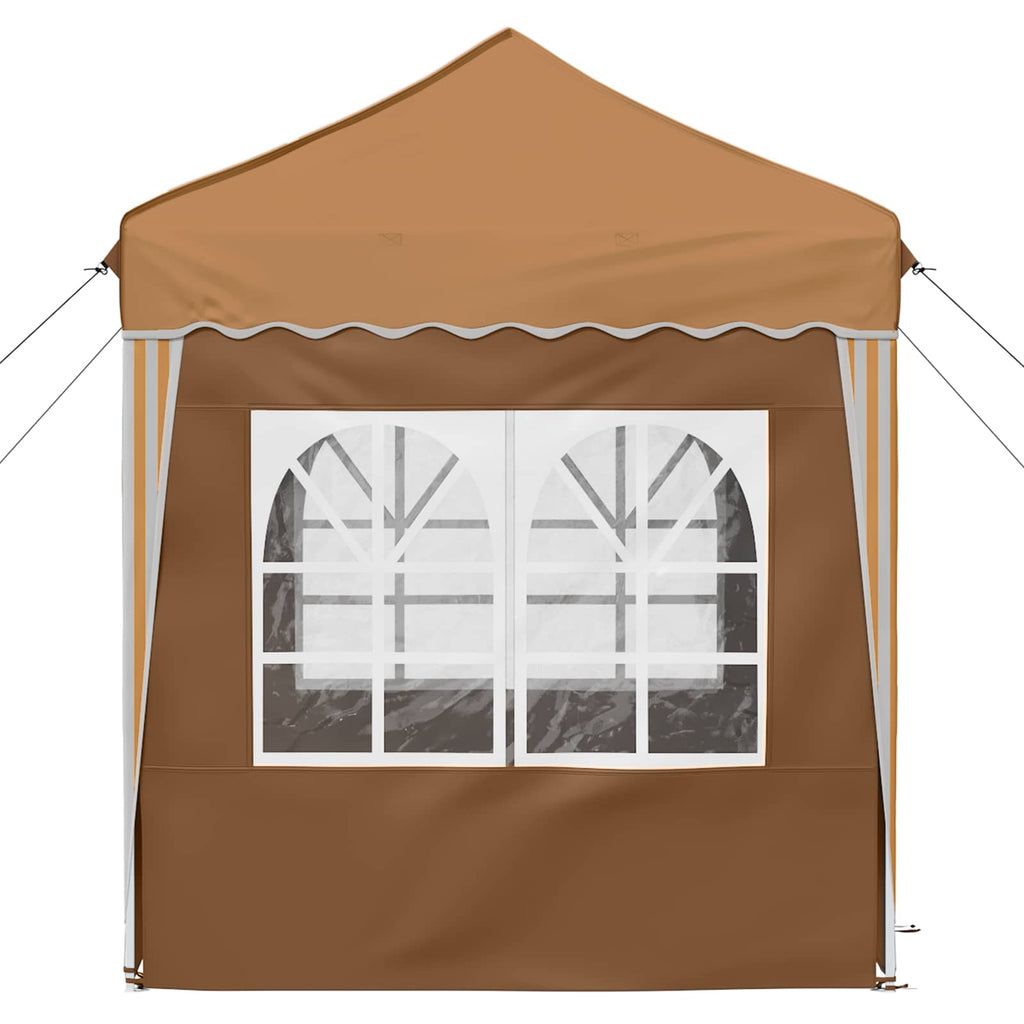 vidaXL Namiot imprezowy rozkładany 195 x 195 x 245 cm Beżowy