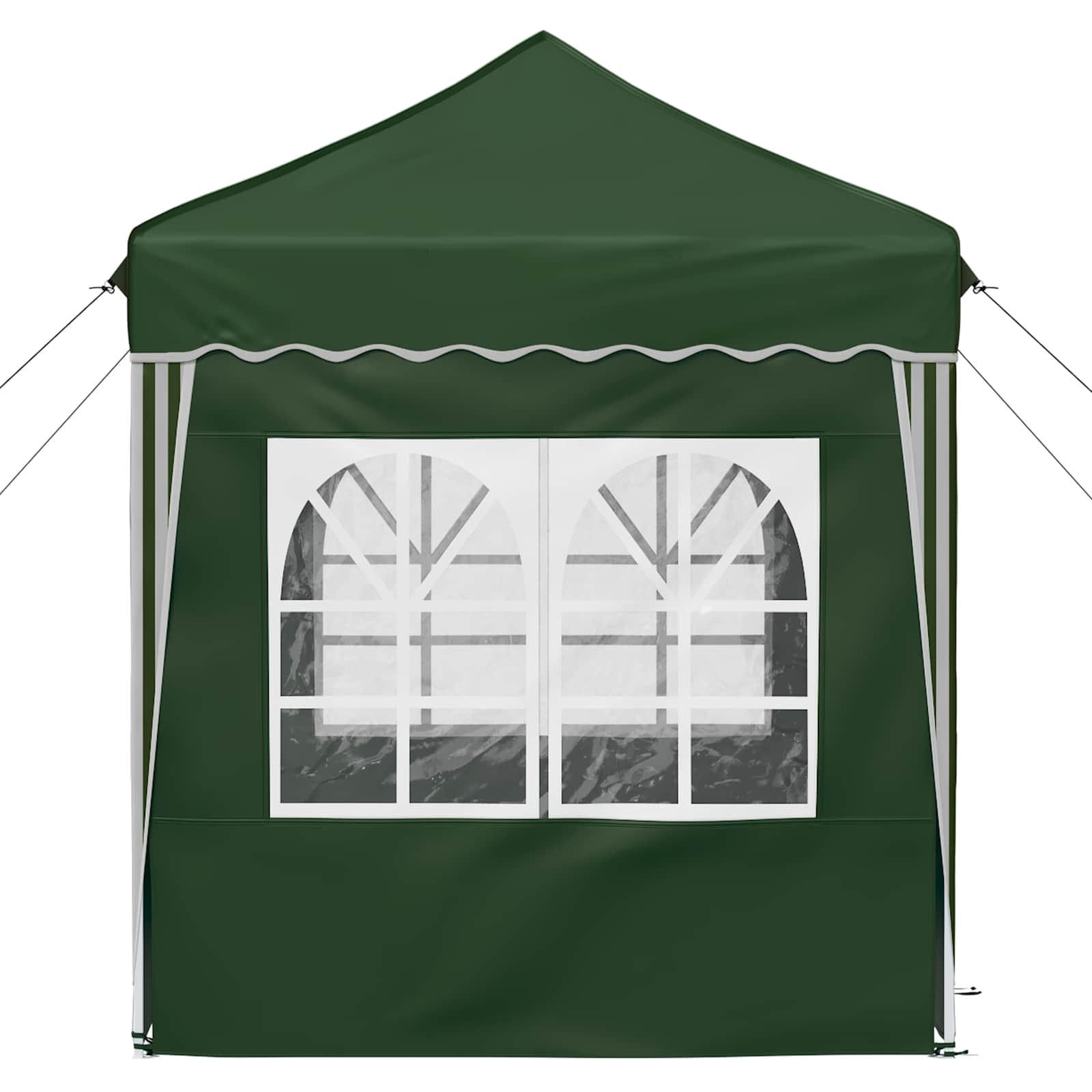 vidaXL Namiot imprezowy rozkładany 195 x 195 x 245 cm zielony