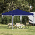 vidaXL Namiot imprezowy rozkładany 288 x 288 x 245 cm niebieski