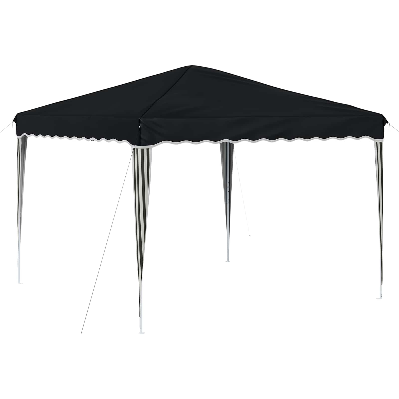 vidaXL Namiot imprezowy rozkładany 288 x 288 x 245 cm antracytowy