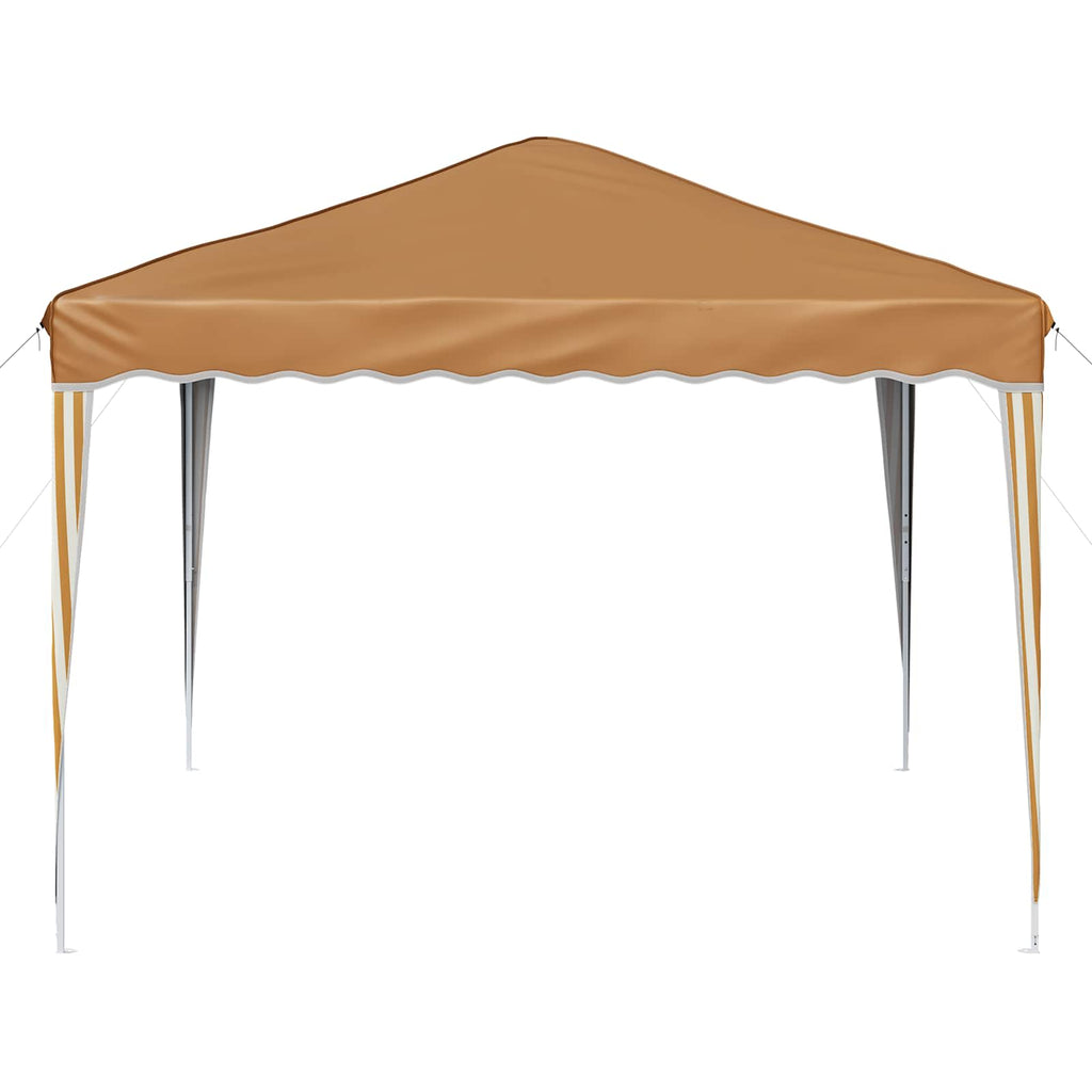 vidaXL Namiot imprezowy rozkładany 288 x 288 x 245 cm Beżowy