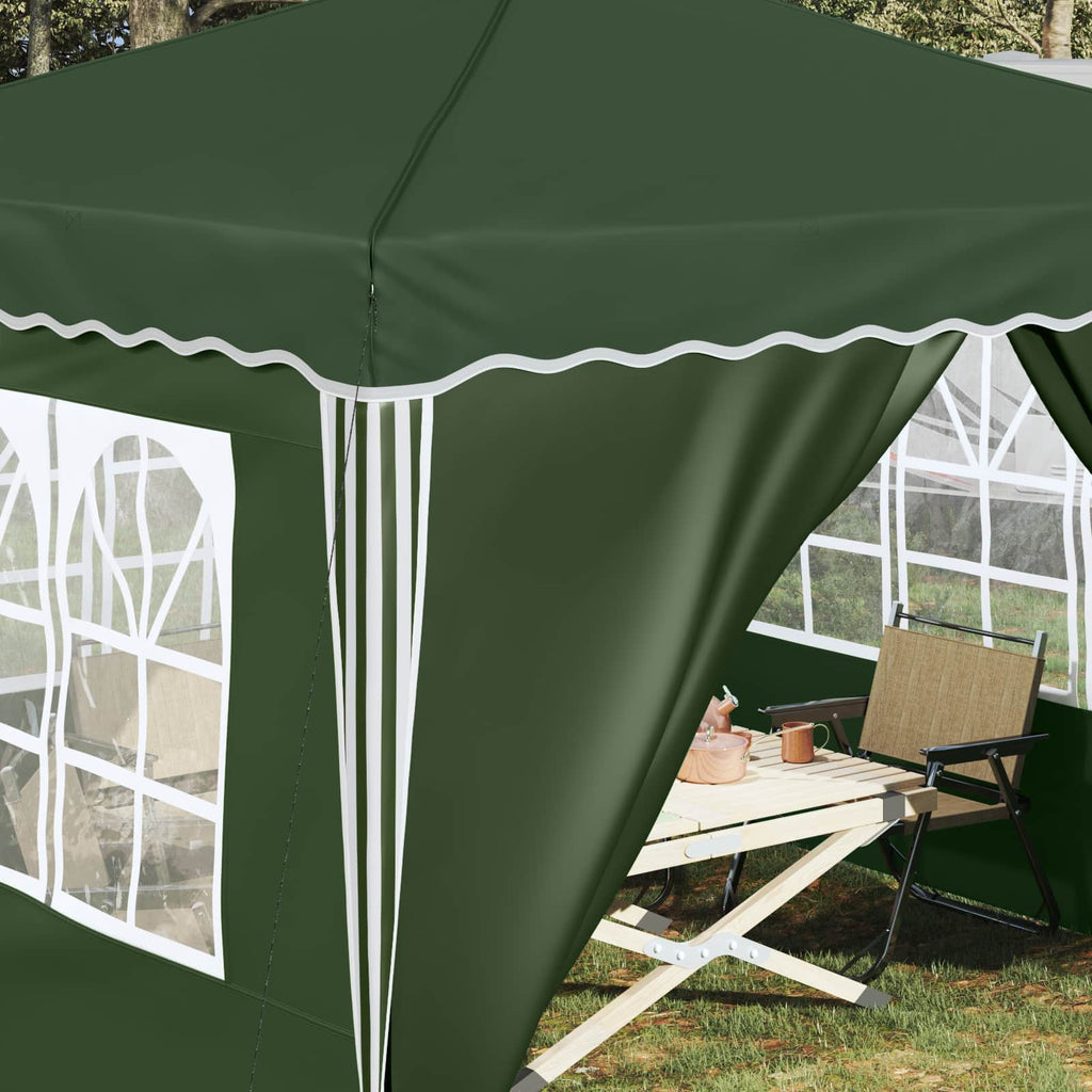 vidaXL Namiot imprezowy rozkładany 288 x 288 x 245 cm zielony