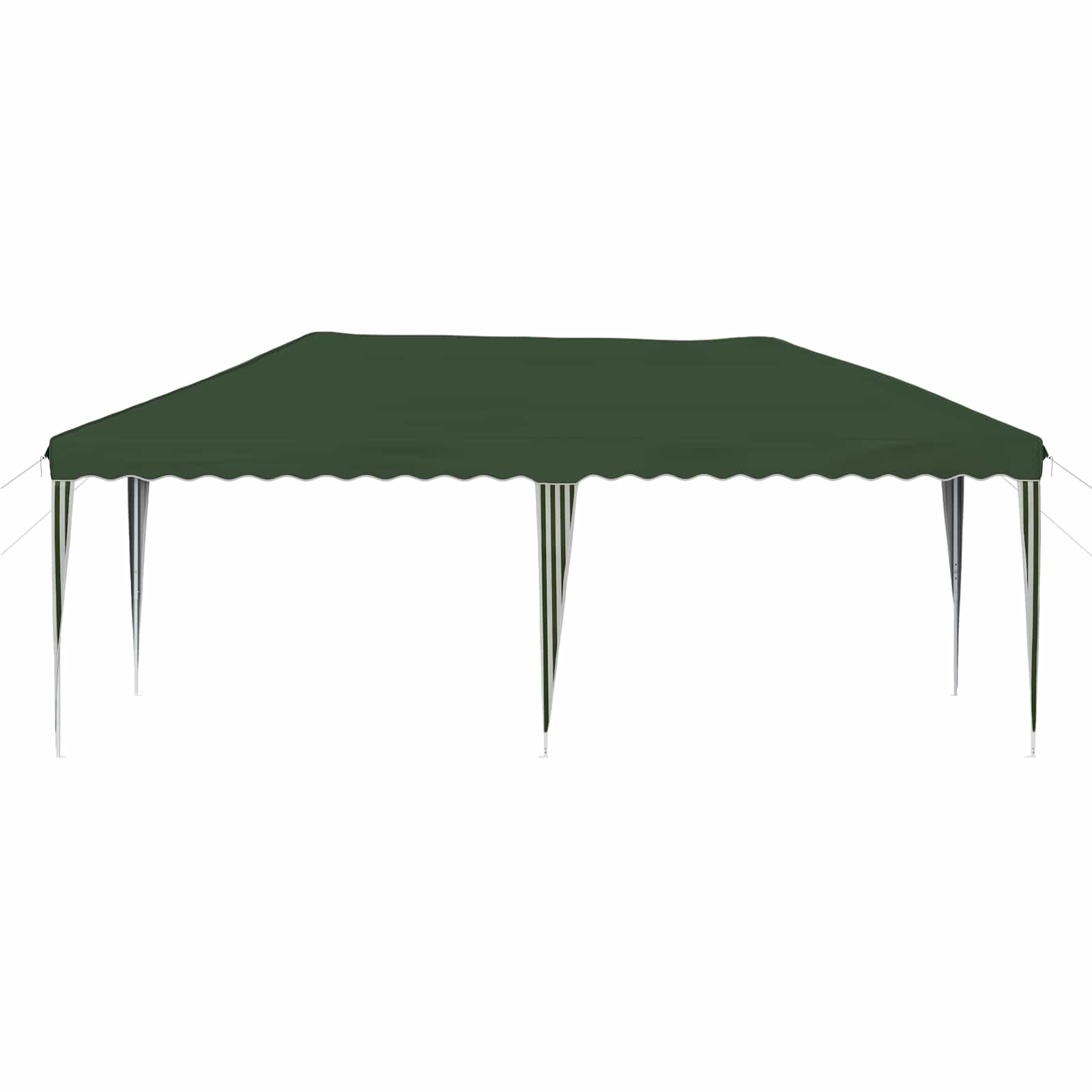 vidaXL Namiot imprezowy rozkładany 575 x 290 x 245 cm zielony