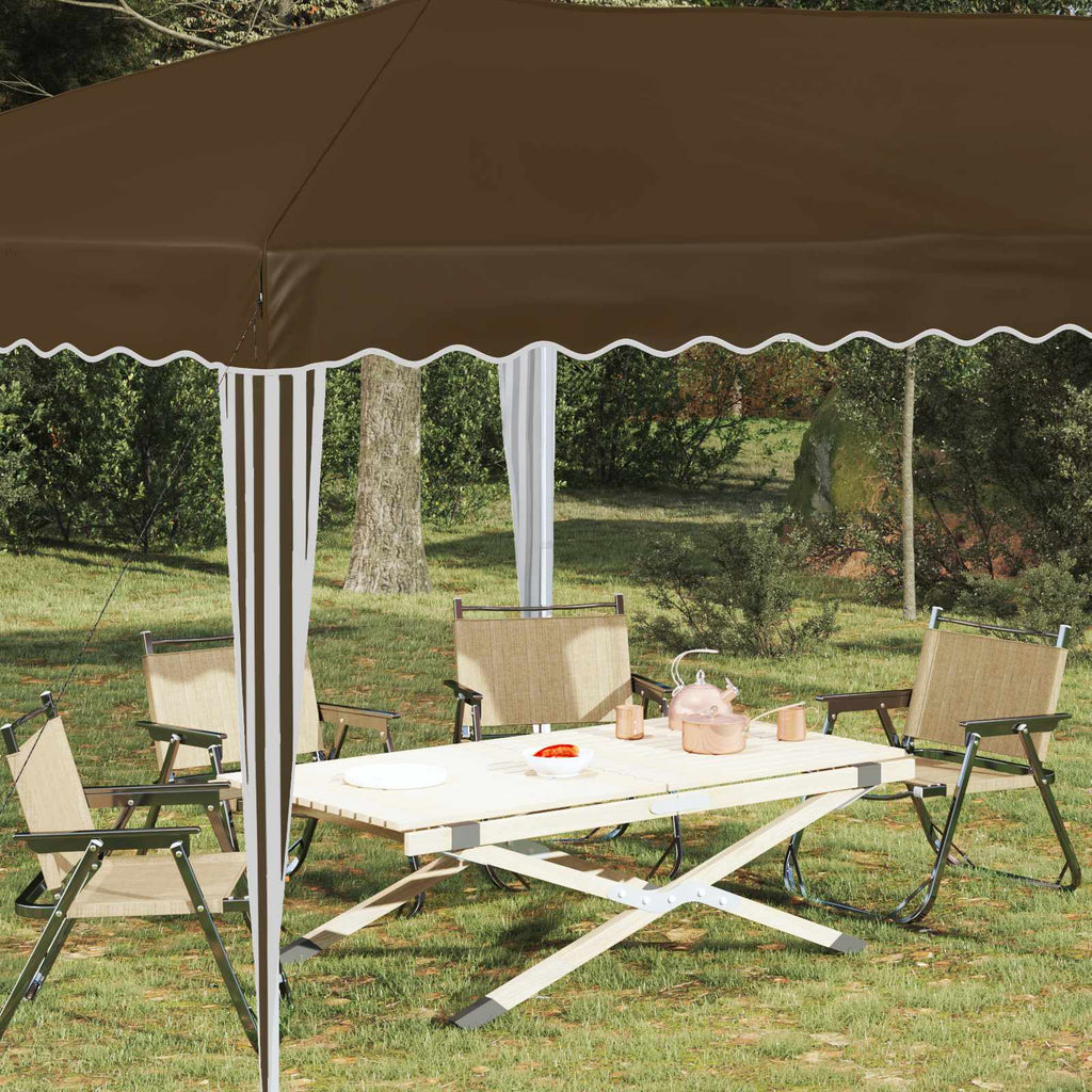 vidaXL Namiot imprezowy rozkładany 575 x 290 x 245 cm Ciemnoszary