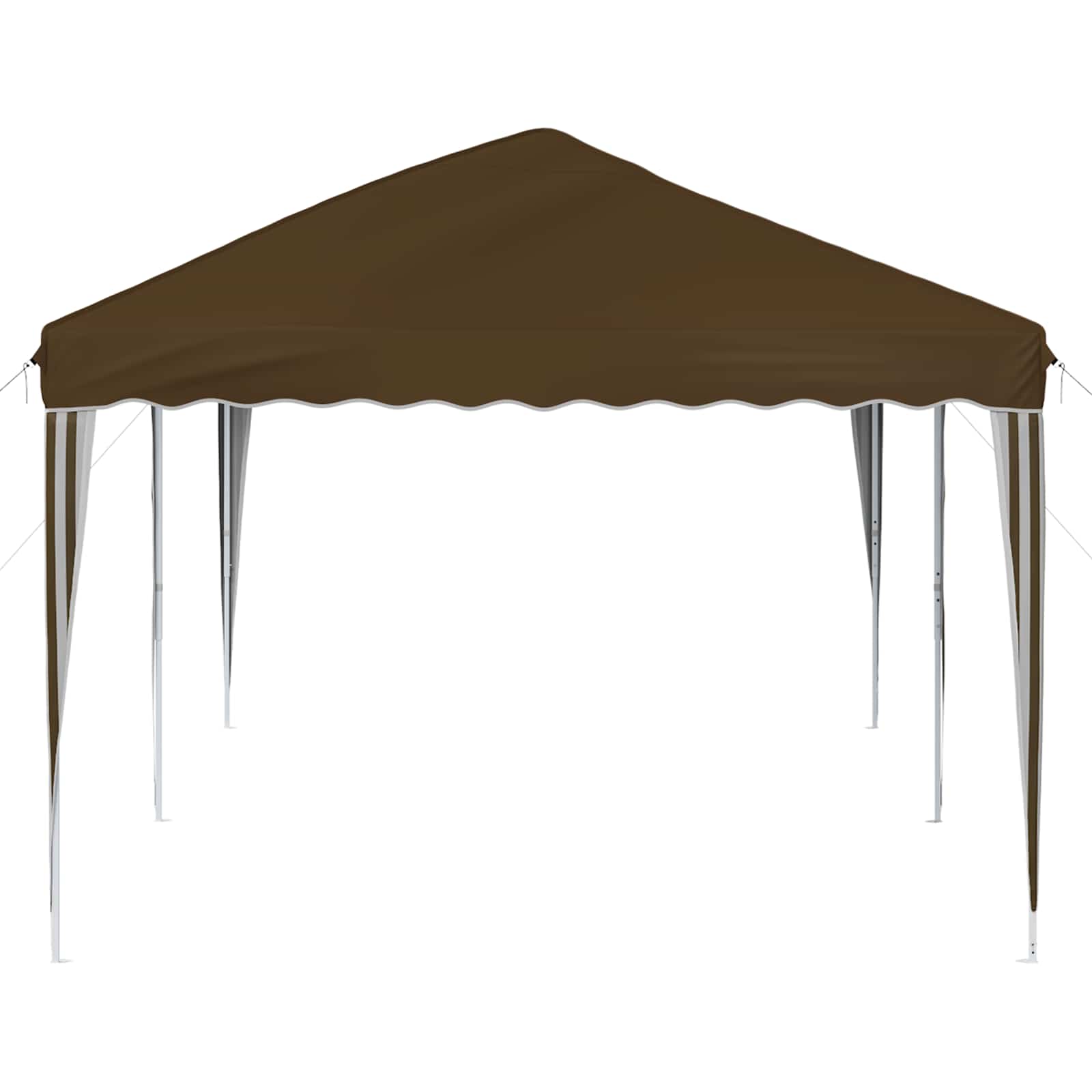 vidaXL Namiot imprezowy rozkładany 575 x 290 x 245 cm Ciemnoszary