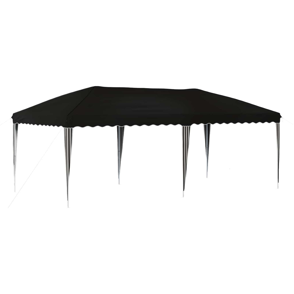 vidaXL Namiot imprezowy rozkładany 575 x 290 x 245 cm Czarny