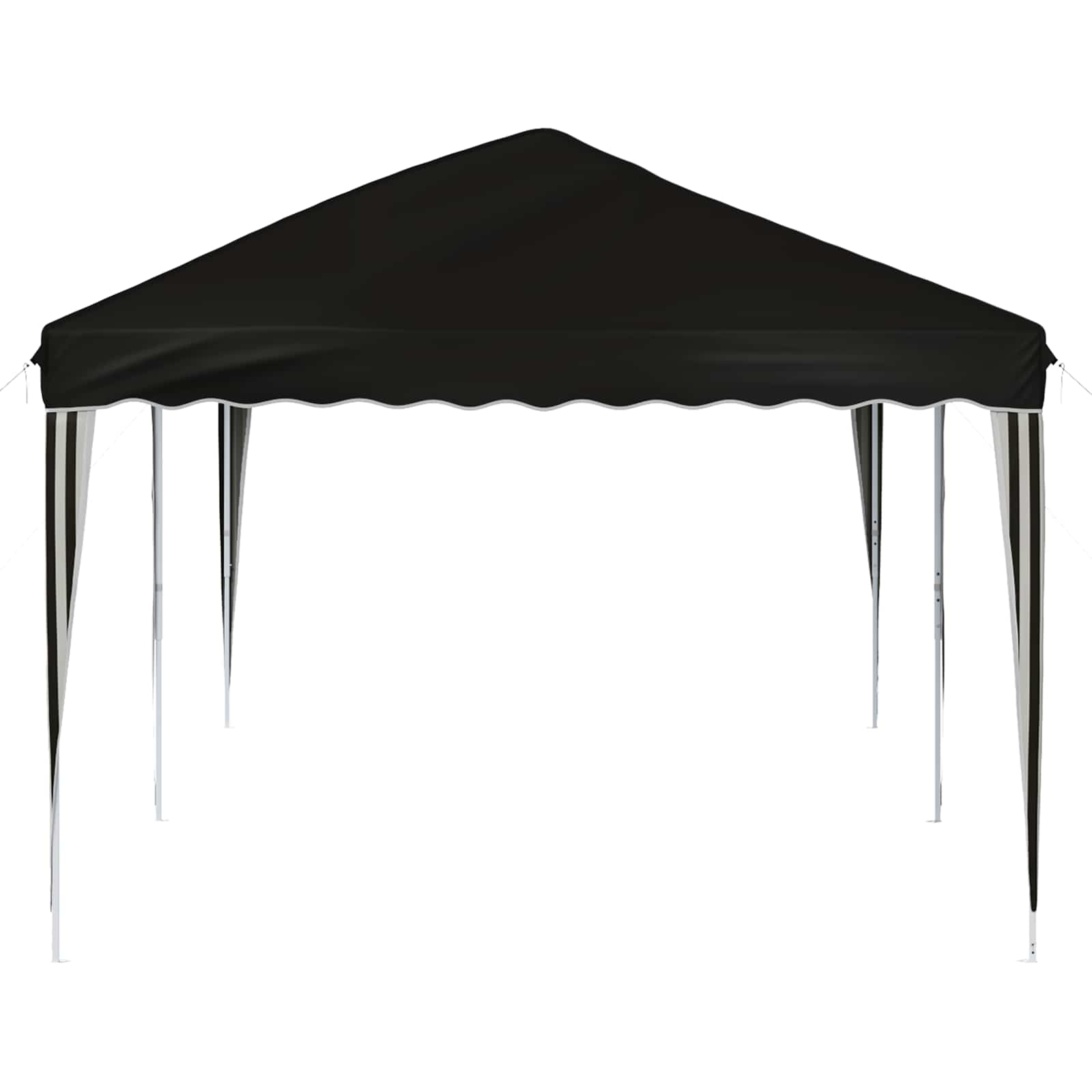 vidaXL Namiot imprezowy rozkładany 575 x 290 x 245 cm Czarny