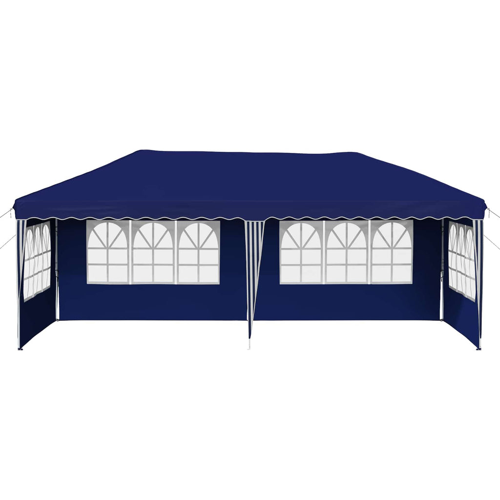 vidaXL Namiot imprezowy rozkładany 575 x 289 x 245 cm niebieski