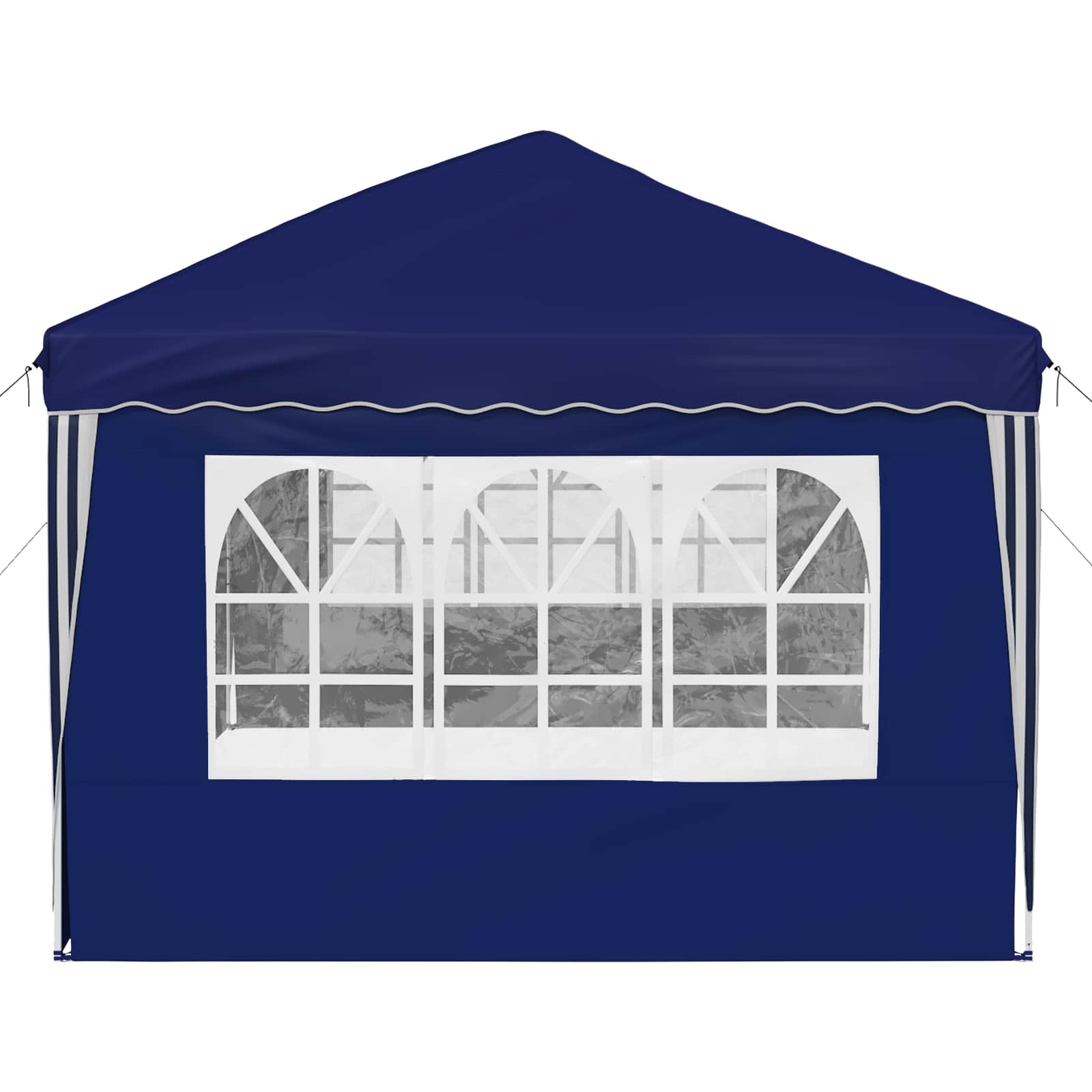 vidaXL Namiot imprezowy rozkładany 575 x 289 x 245 cm niebieski