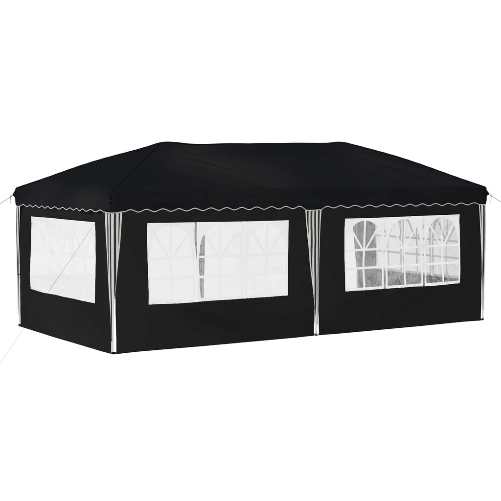 vidaXL Namiot imprezowy rozkładany 575 x 289 x 245 cm Antracyt