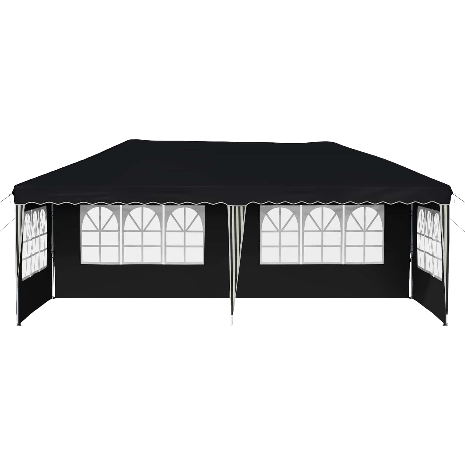 vidaXL Namiot imprezowy rozkładany 575 x 289 x 245 cm Antracyt