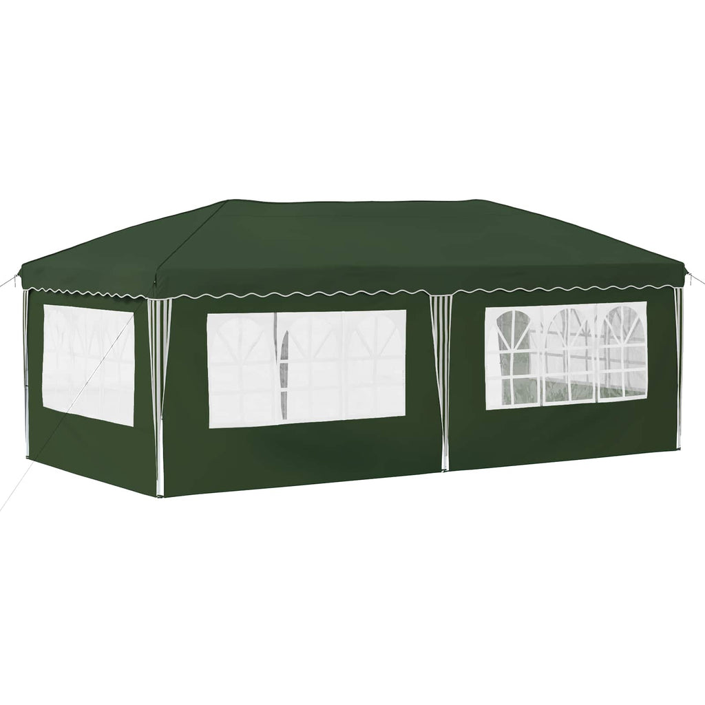 vidaXL Namiot imprezowy rozkładany 575 x 289 x 245 cm zielony