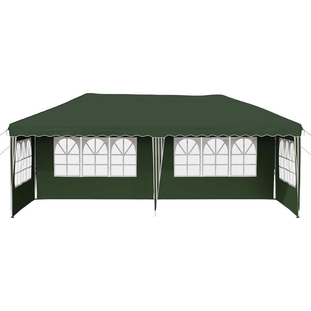 vidaXL Namiot imprezowy rozkładany 575 x 289 x 245 cm zielony