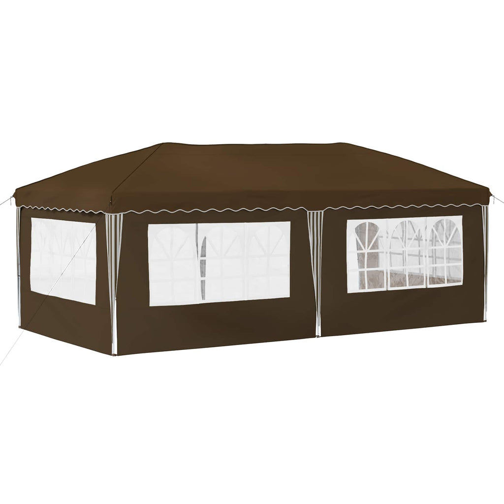 vidaXL Namiot imprezowy rozkładany 575 x 289 x 245 cm Ciemnoszary