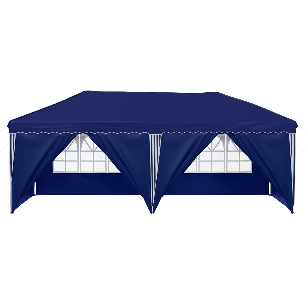 vidaXL Namiot imprezowy rozkładany 575 x 288 x 245 cm niebieski