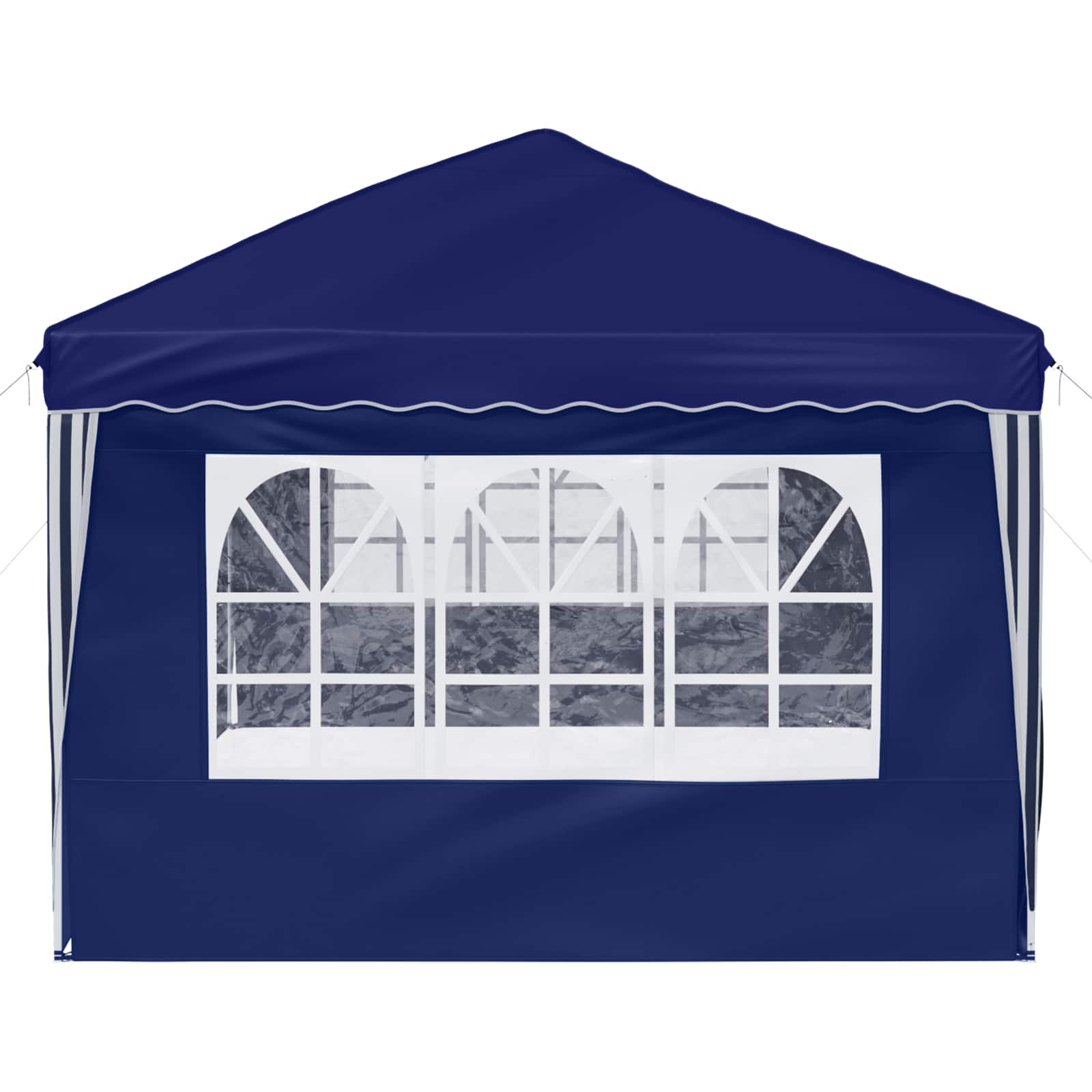 vidaXL Namiot imprezowy rozkładany 575 x 288 x 245 cm niebieski