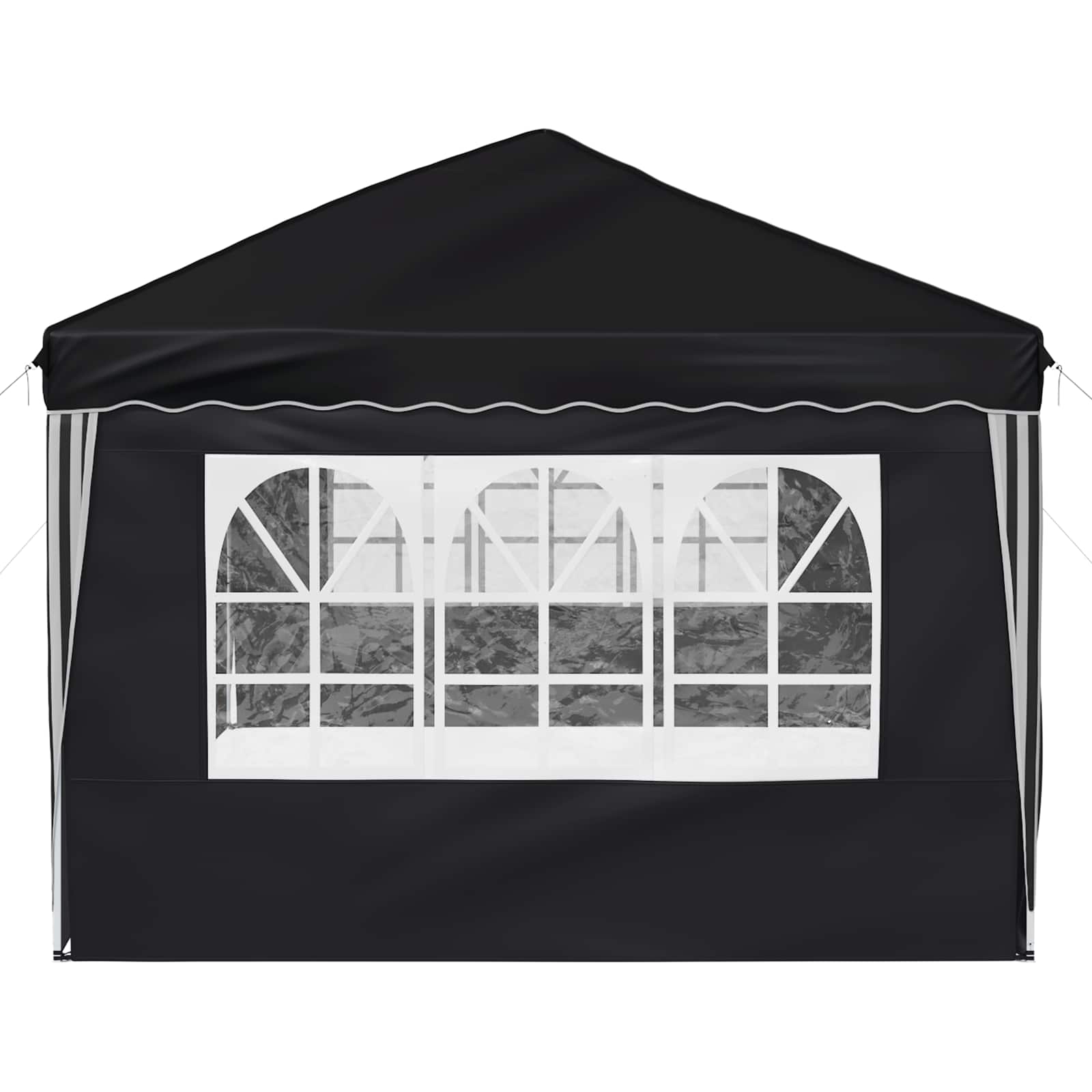 vidaXL Namiot imprezowy rozkładany 575 x 288 x 245 cm Antracyt