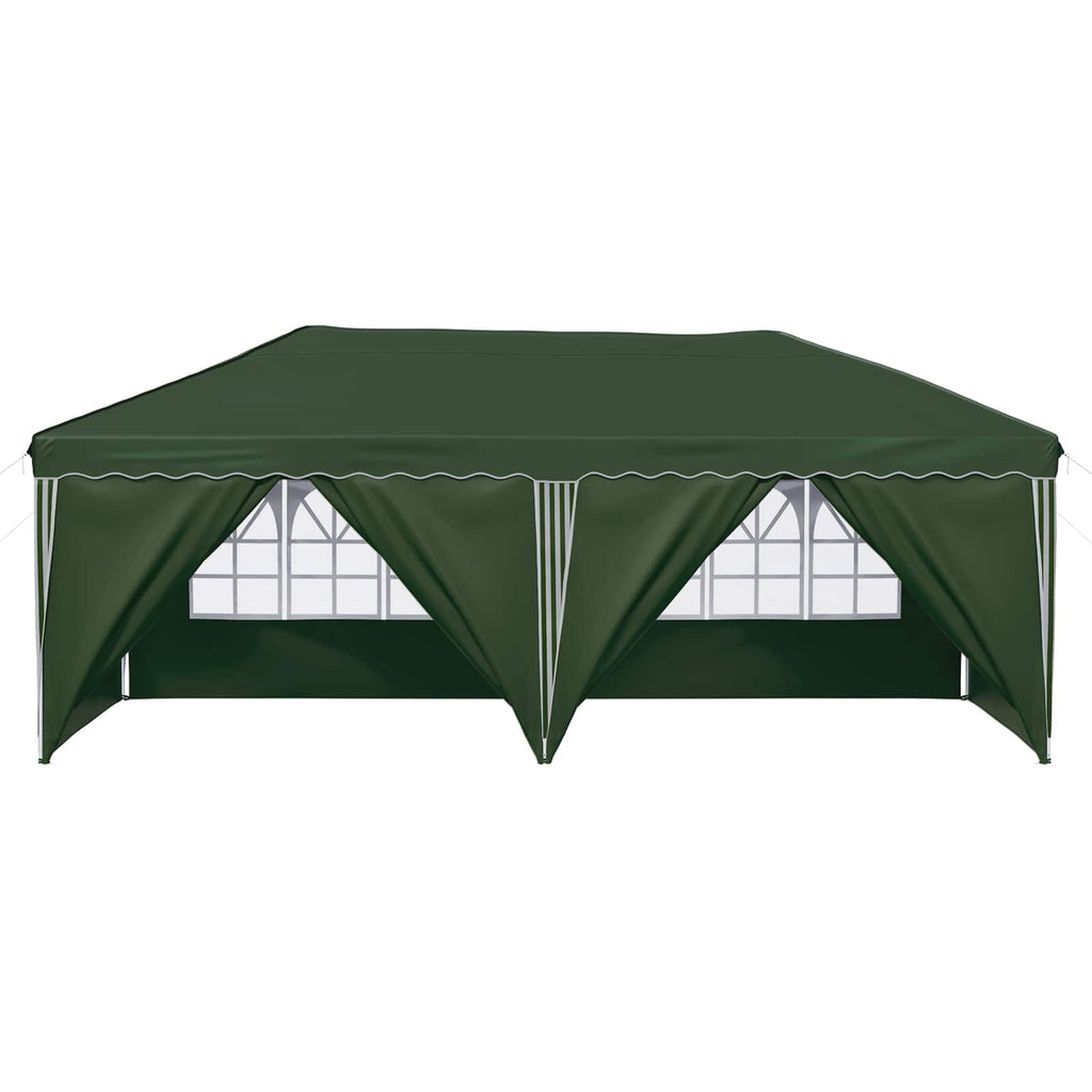 vidaXL Namiot imprezowy rozkładany 575 x 288 x 245 cm zielony
