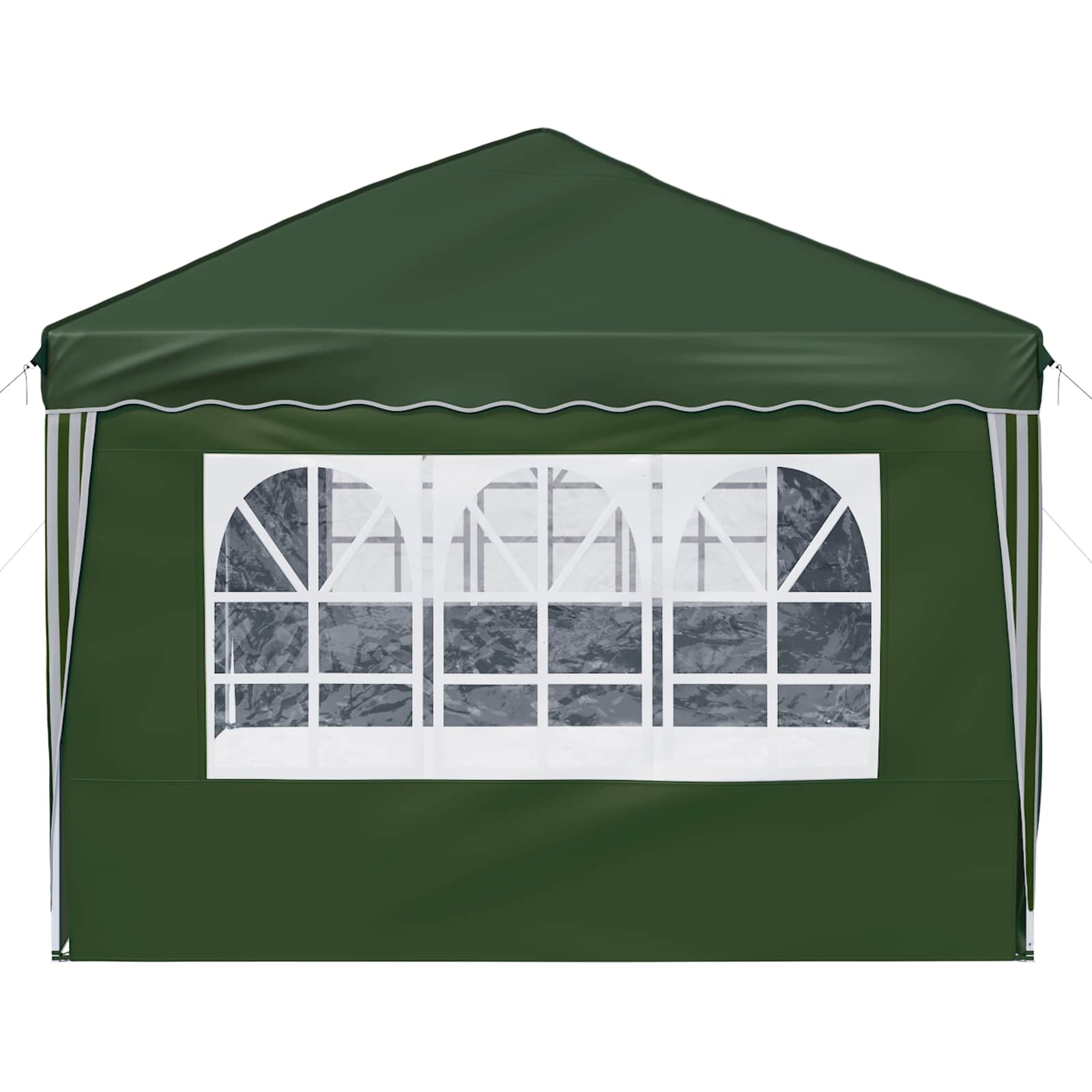 vidaXL Namiot imprezowy rozkładany 575 x 288 x 245 cm zielony