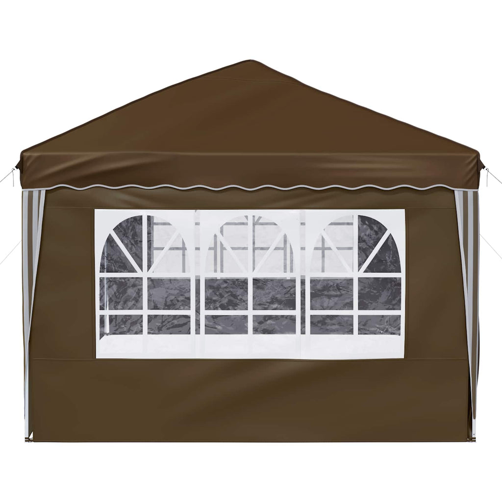 vidaXL Namiot imprezowy rozkładany 575 x 288 x 245 cm Ciemnoszary