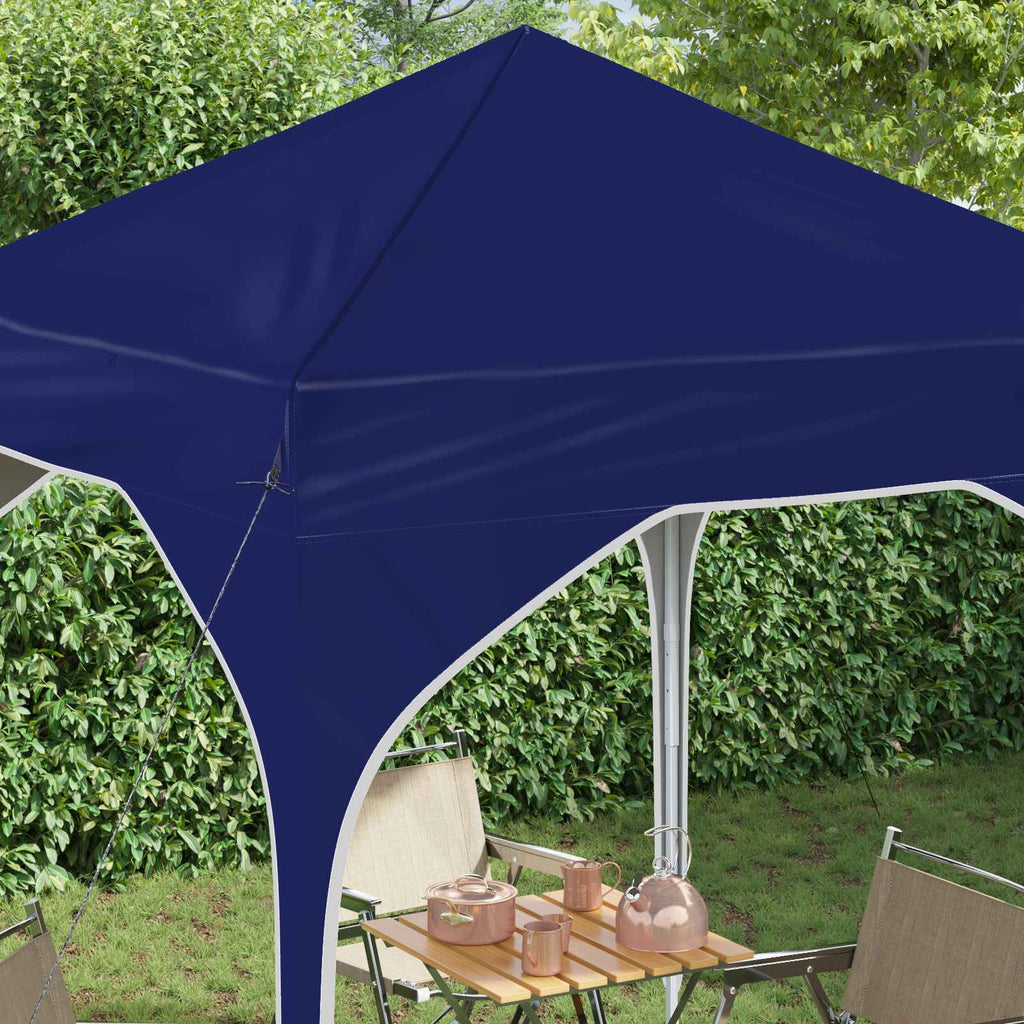 vidaXL Namiot imprezowy rozkładany 194 x 194 x 245 cm niebieski