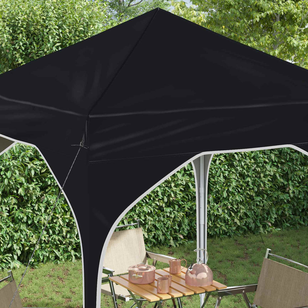 vidaXL Namiot imprezowy rozkładany 194 x 194 x 245 cm Antracyt
