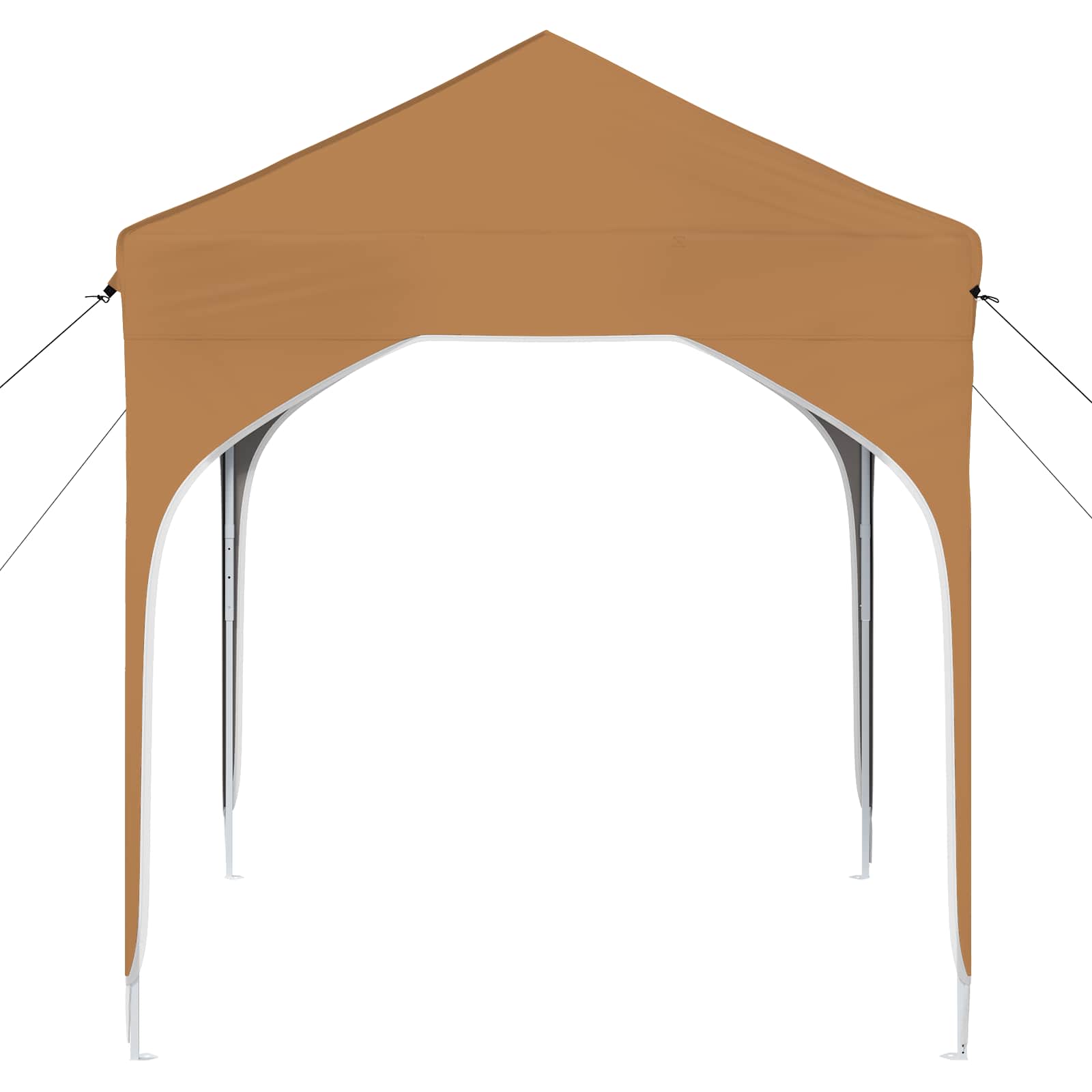 vidaXL Namiot imprezowy rozkładany 194 x 194 x 245 cm Beżowy