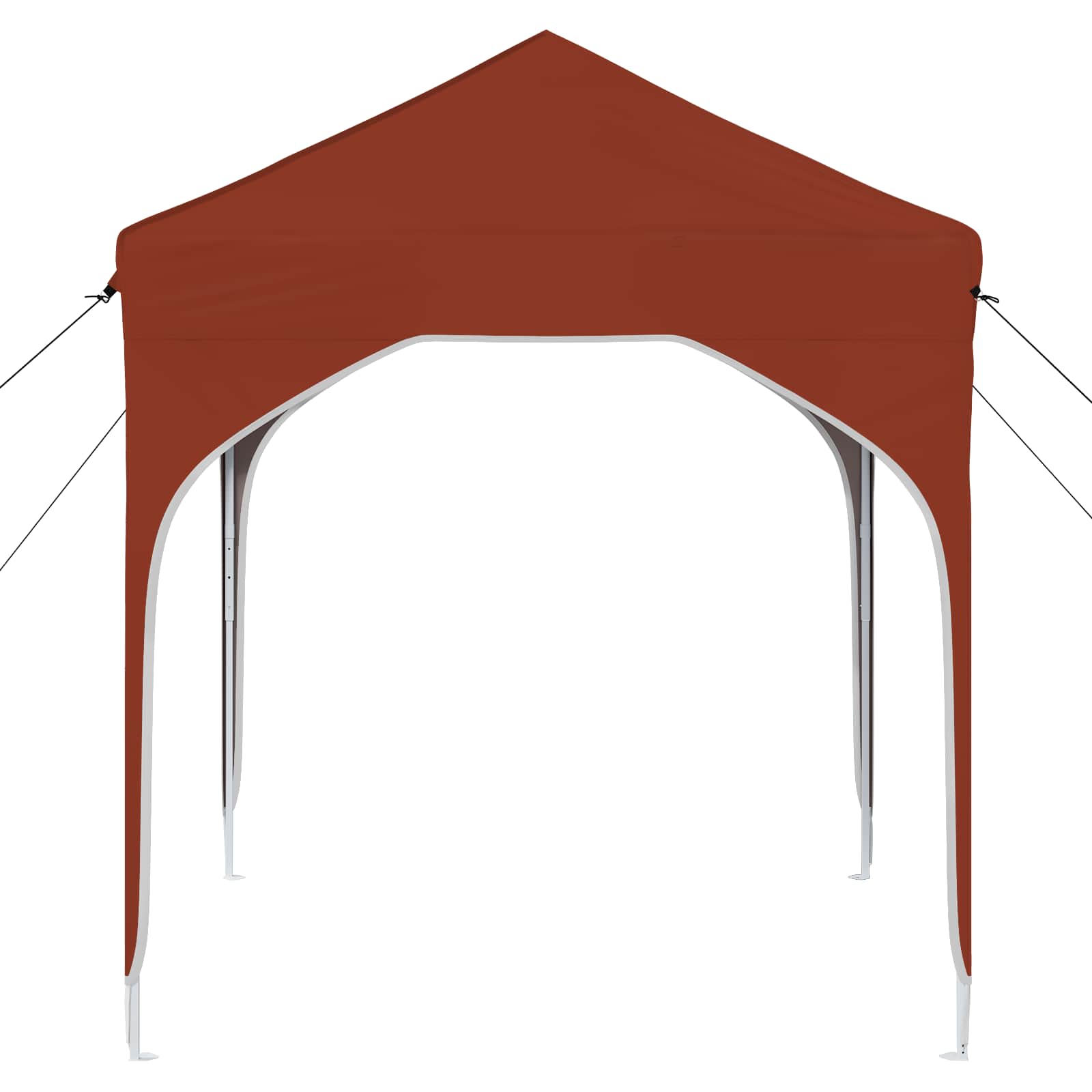 vidaXL Namiot imprezowy rozkładany 194 x 194 x 245 cm terakota