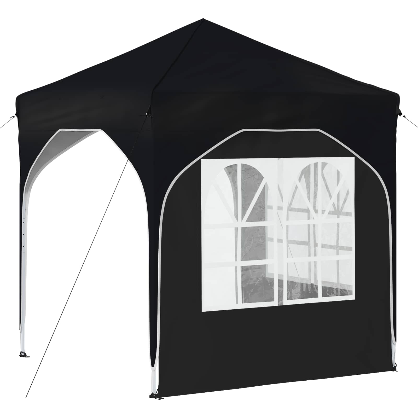 vidaXL Namiot imprezowy rozkładany 192 x 192 x 245 cm Antracyt