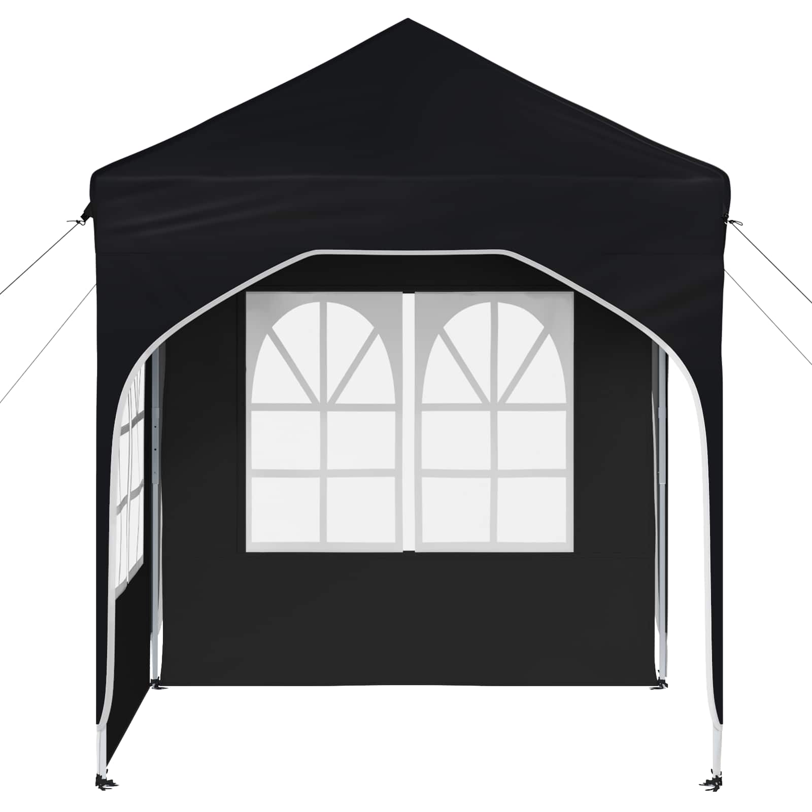 vidaXL Namiot imprezowy rozkładany 192 x 192 x 245 cm Antracyt