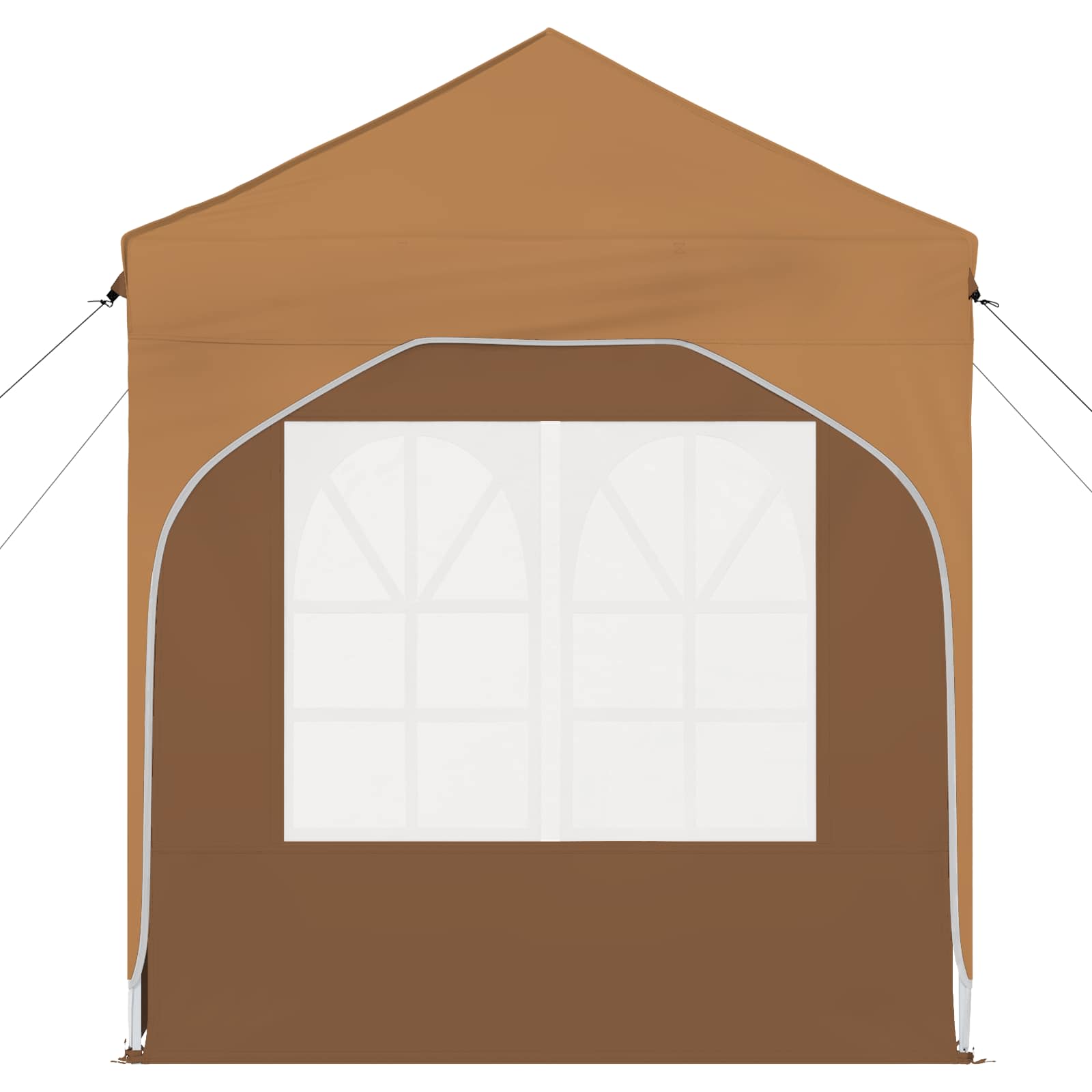 vidaXL Namiot imprezowy rozkładany 192 x 192 x 245 cm Beżowy