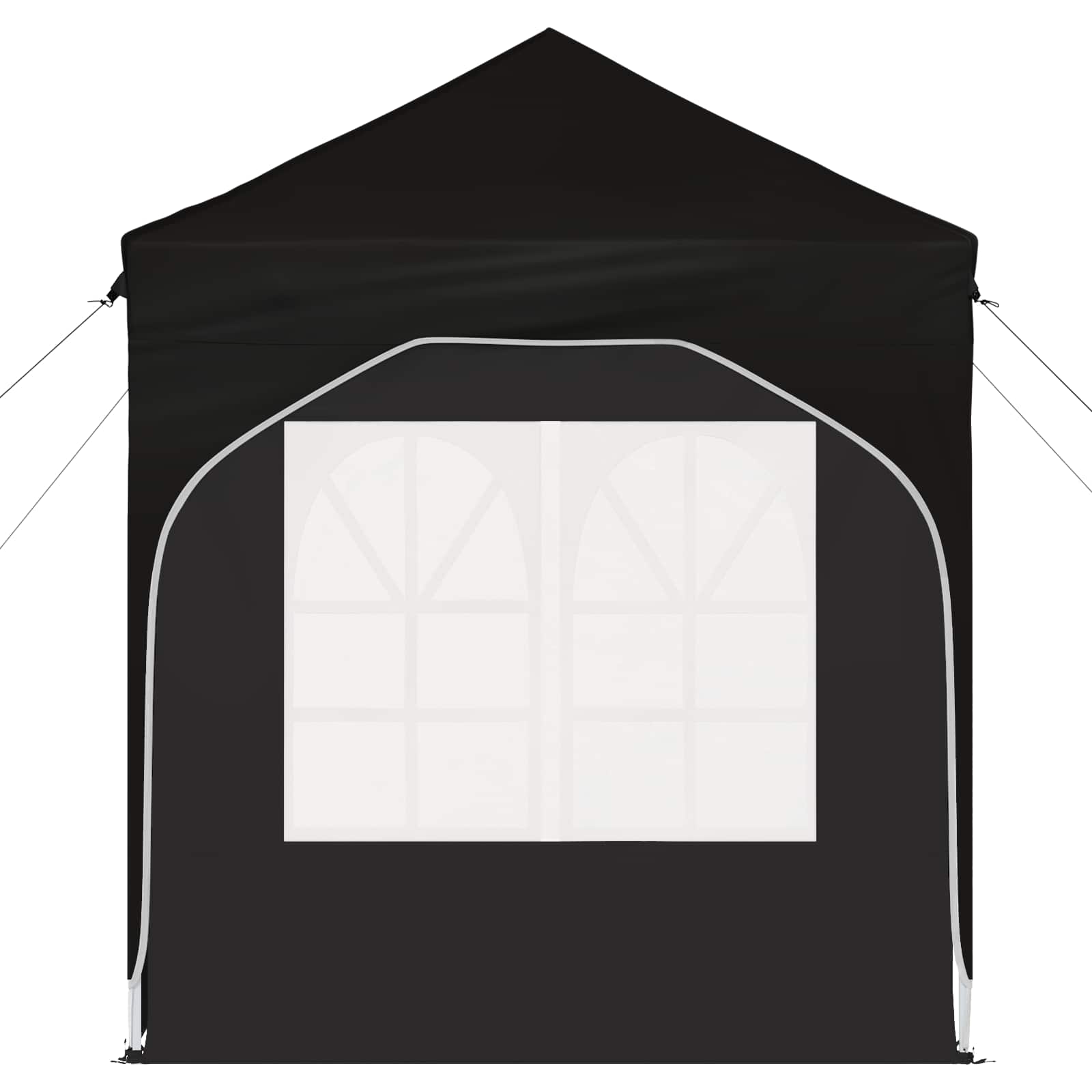 vidaXL Namiot imprezowy rozkładany 192 x 192 x 245 cm Czarny