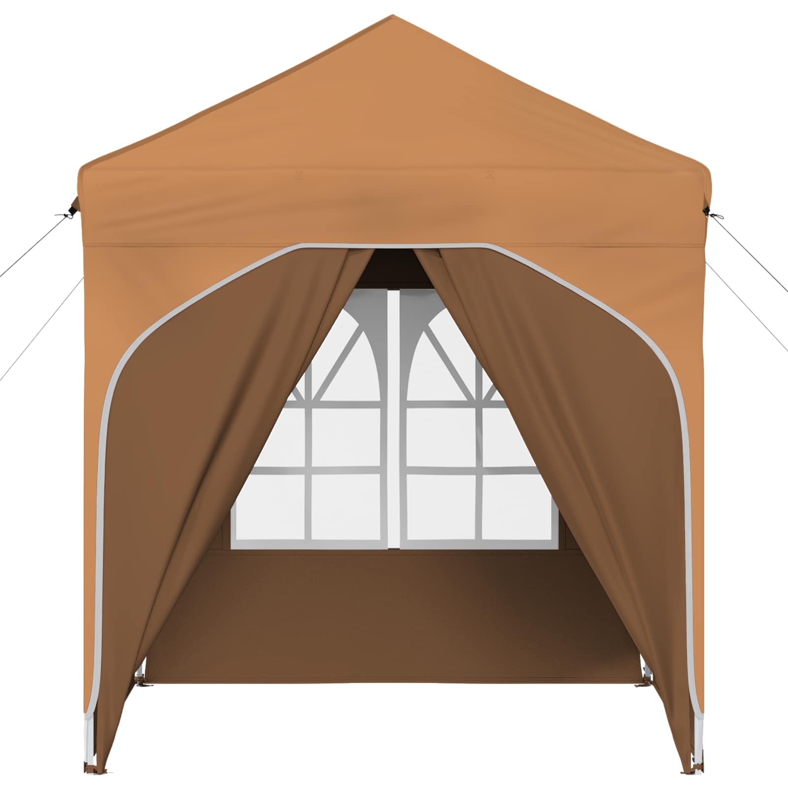 vidaXL Namiot imprezowy rozkładany 192 x 192 x 245 cm Beżowy