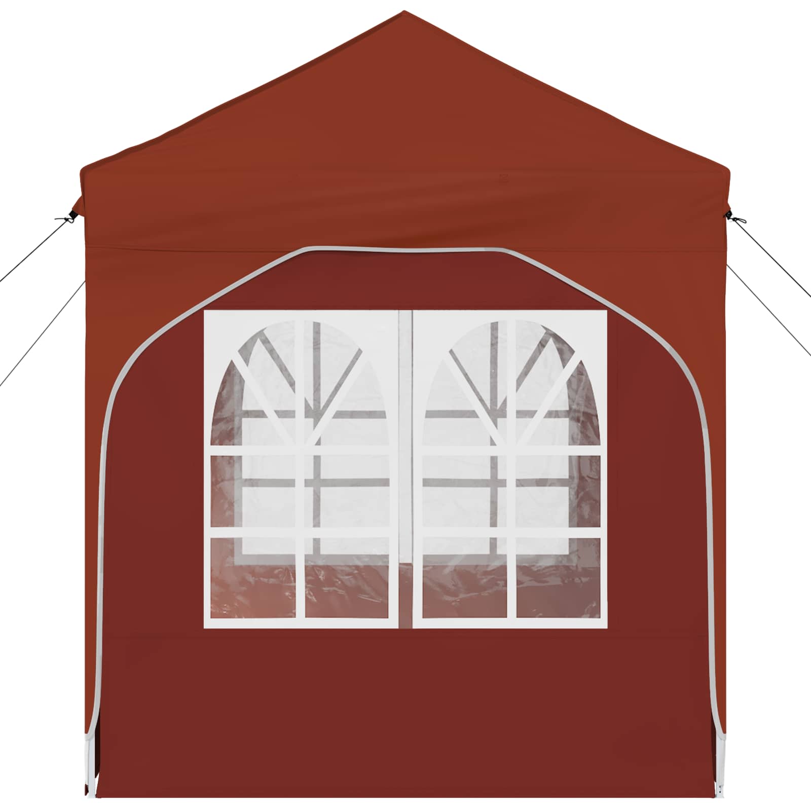vidaXL Namiot imprezowy rozkładany 192 x 192 x 245 cm terakota