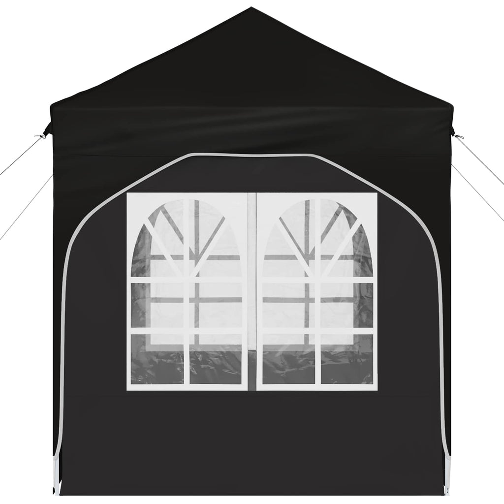 vidaXL Namiot imprezowy rozkładany 192 x 192 x 245 cm Czarny