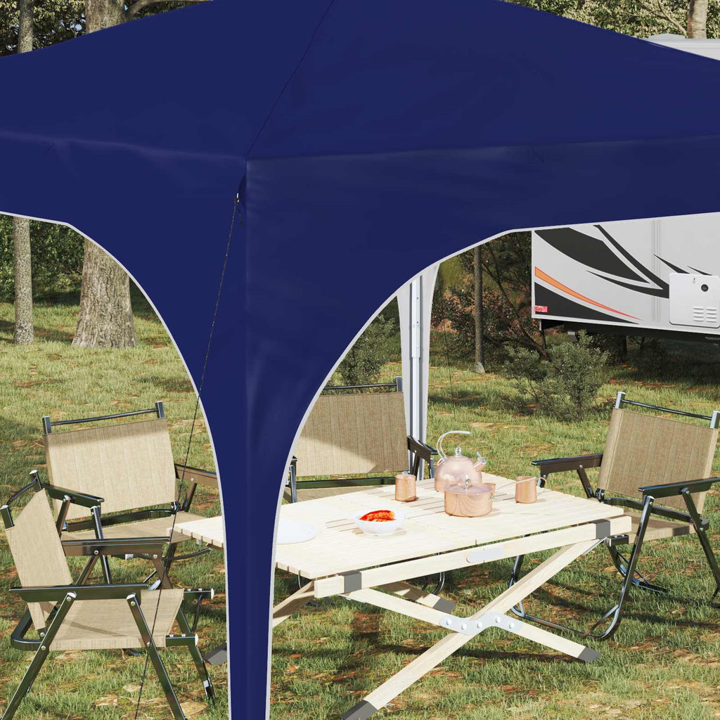 vidaXL Namiot imprezowy rozkładany 290 x 290 x 245 cm niebieski