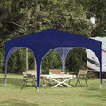vidaXL Namiot imprezowy rozkładany 290 x 290 x 245 cm niebieski