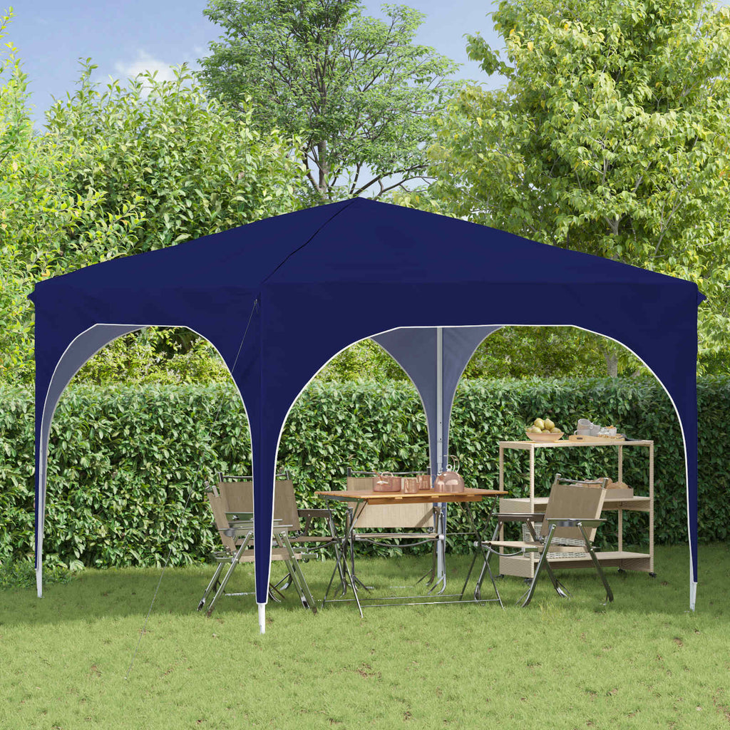 vidaXL Namiot imprezowy rozkładany 290 x 290 x 245 cm niebieski