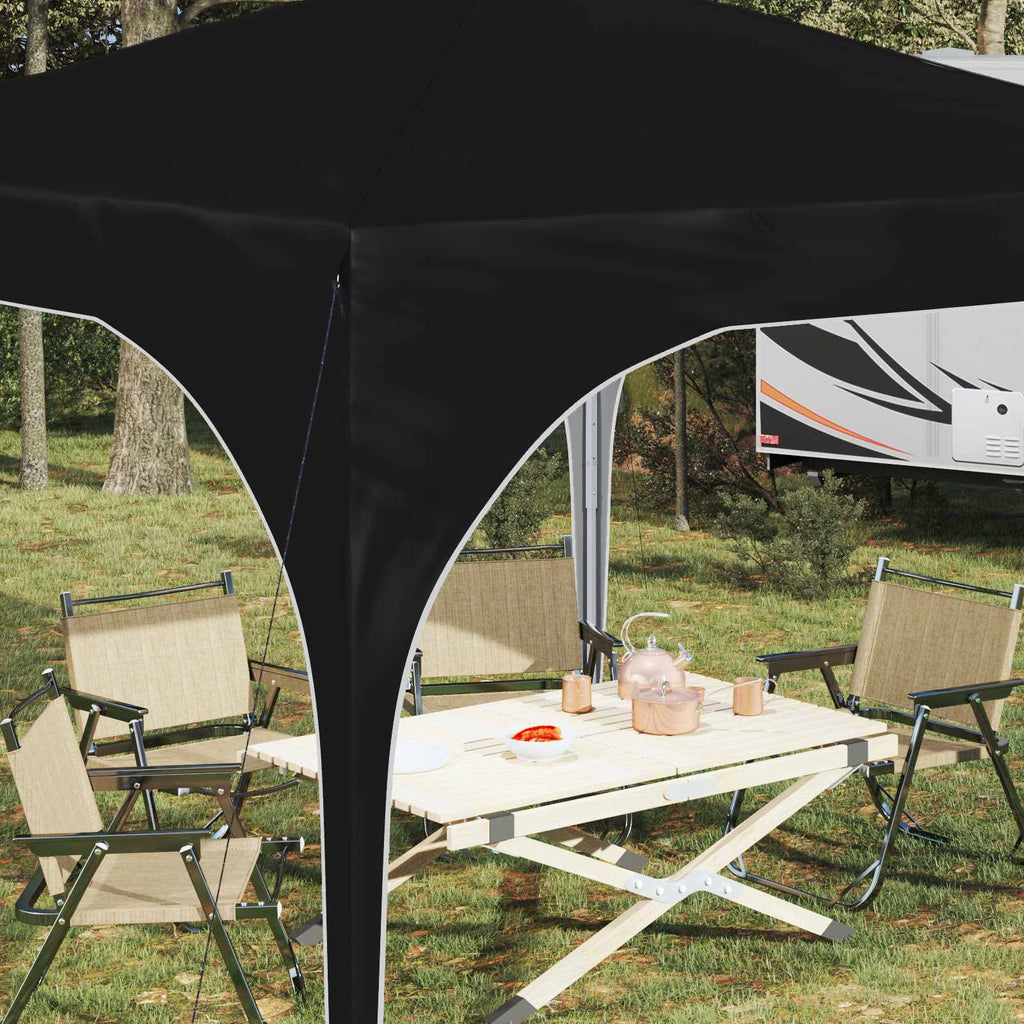 vidaXL Namiot imprezowy rozkładany 290 x 290 x 245 cm Antracyt