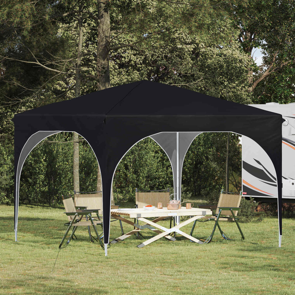 vidaXL Namiot imprezowy rozkładany 290 x 290 x 245 cm Antracyt